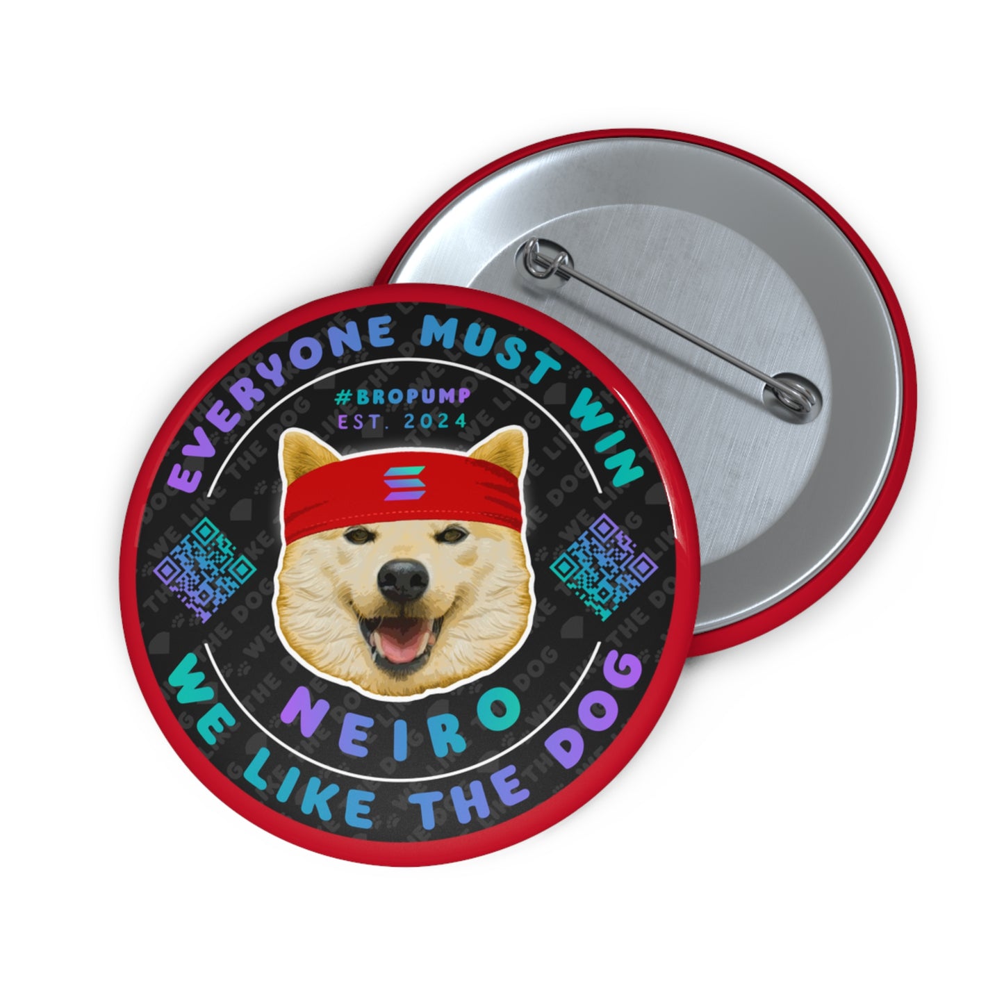 NEIRO "EVERYONE MUST WIN" PIN