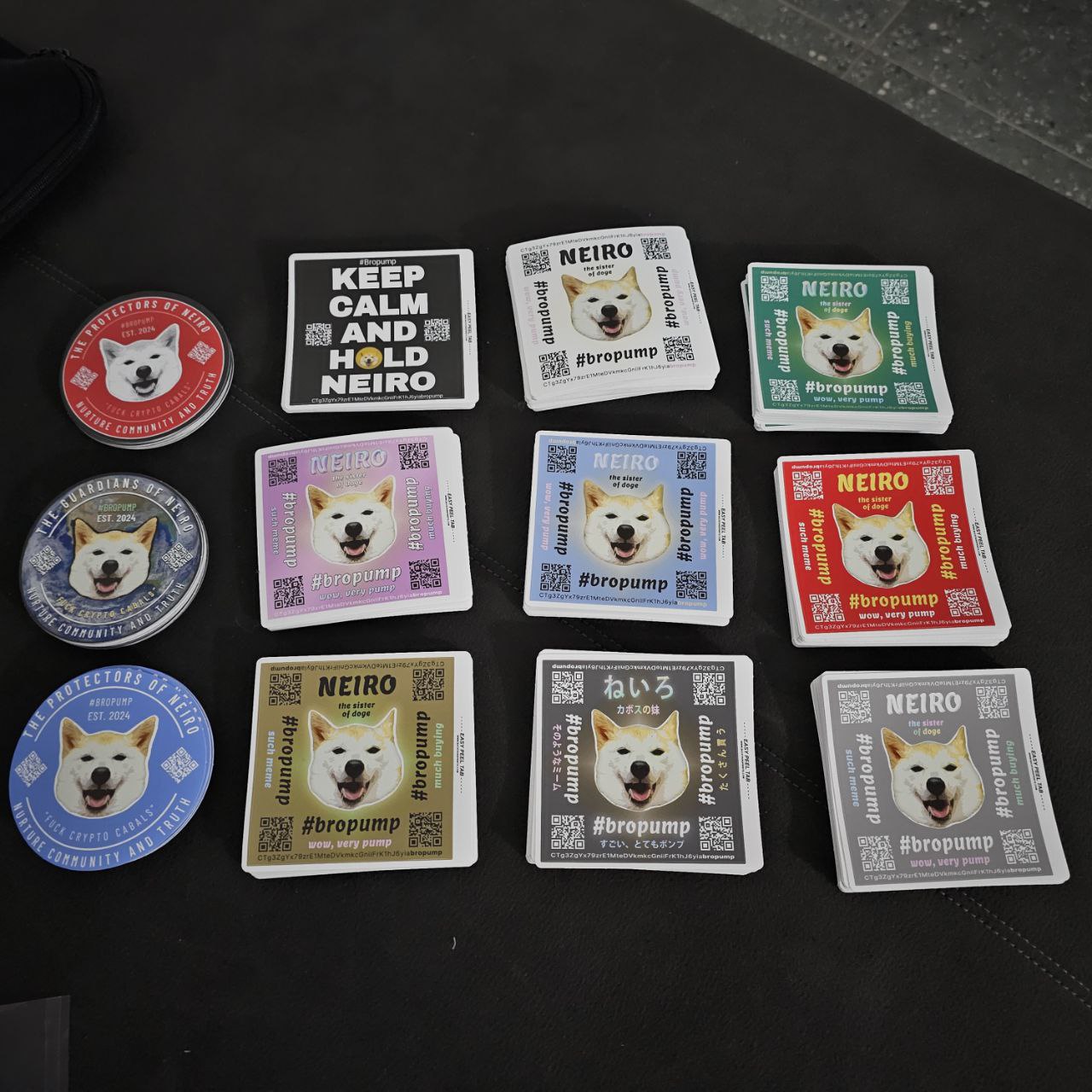 Neiro Square Sticker